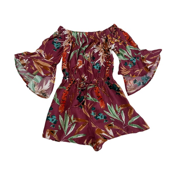 Express Tropical Romper size XS - Picture 4 of 15